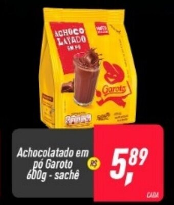 Achocolatado em po Garoto 600g