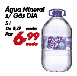 Dia Água Mineral s/ Gás DIA oferta