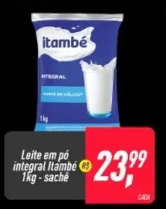 Frangolândia Leite em po integral Itambe 1kg oferta