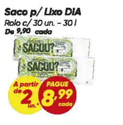 Dia Saco p/ Lixo DIA oferta