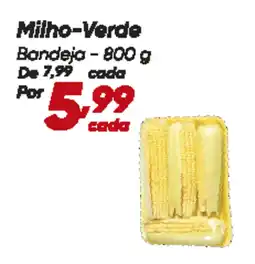 Dia Milho-Verde Bandeja oferta