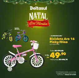 Deltasul TRACK Bicicleta Aro 16 Pinky/Dino oferta