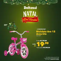 Deltasul TRACK Bicicleta Aro 12 Arco-Íris oferta