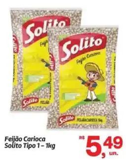 Fort Atacadista Feijão Carioca Solito Tipo 1 oferta