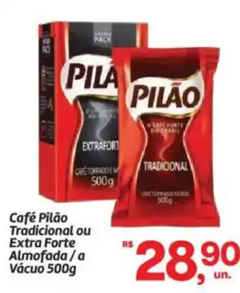 Café Pilão Tradicional ou Extra Forte Almofada/a Vácuo