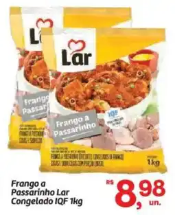 Fort Atacadista Frango a Passarinho Lar kg Congelado IQF oferta