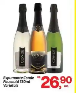 Fort Atacadista Espumante Conde Foucauld Varietais oferta