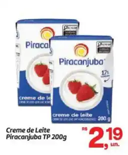 Fort Atacadista Creme de Leite Piracanjuba TP oferta