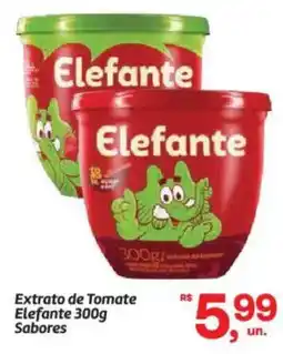 Fort Atacadista Extrato de Tomate Elefante Sabores oferta