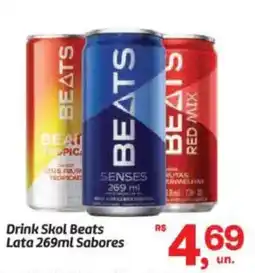 Fort Atacadista Drink Skol Beats Lata Sabores oferta