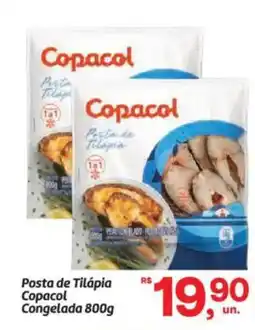 Fort Atacadista Posta de Tilápia Copacol Congelada oferta