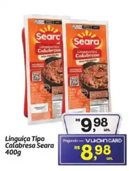 Fort Atacadista Linguiça Tipo Calabresa Seara oferta