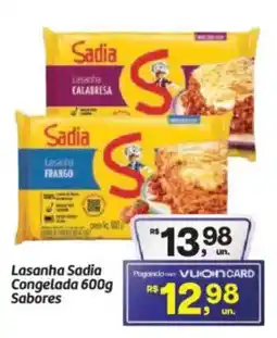Fort Atacadista Lasanha Sadia Congelada Sabores oferta