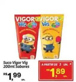 Fort Atacadista Suco Vigor Vig Sabores oferta