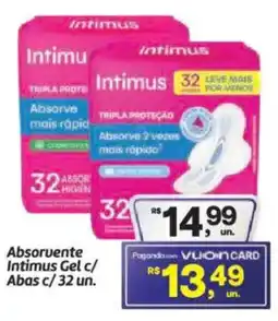Fort Atacadista Absorvente Intimus Gel c/ Abas oferta