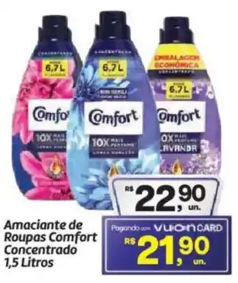 Fort Atacadista Amaciante de Roupas Comfort Concentrado oferta