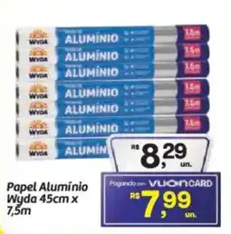 Fort Atacadista Papel Alumínio Wyda oferta