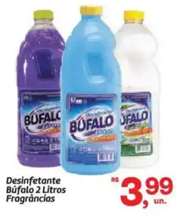 Fort Atacadista Desinfetante Bufalo Fragrâncias oferta