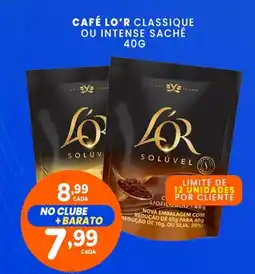 Rede Bom Lugar Café lo'r classique ou intense sachê oferta