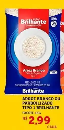 Assaí Atacadista Arroz branco ou parboilizado tipo 1 brilhante oferta