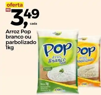 Frangolândia Arroz Pop branco ou parbolizado 1kg oferta