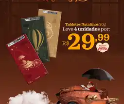 Cacau Show Tabletes Natalinos 3 oferta