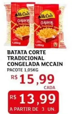 Assaí Atacadista Batata corte tradicional congelada mccain pacote oferta