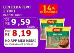 Assaí Atacadista Lentilha tipo 2 yoki oferta