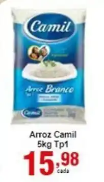 Rossi Supermercado Arroz Camil 5kg tp1 oferta