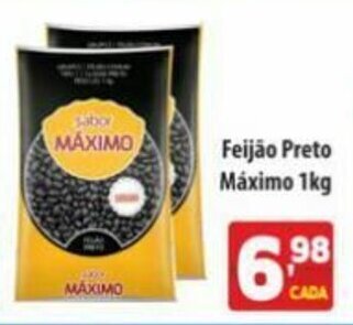 Feijao Preto Maximo 1kg