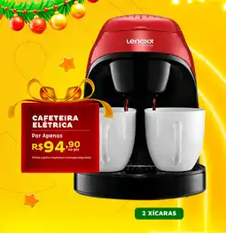 Casa e Vídeo Cafeteira elétrica oferta