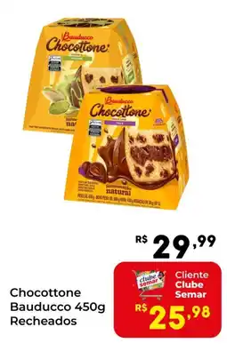 Semar Supermercado Chocottone Bauducco Recheados oferta