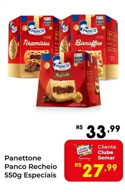 Semar Supermercado Panettone Panco Recheio Especiais oferta