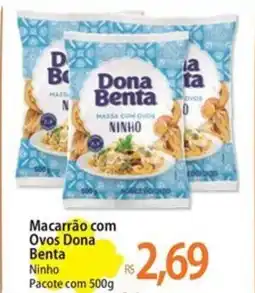 Atacadão Macarrão com Ovos Dona Benta oferta