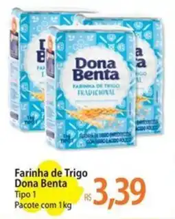 Atacadão Farinha de Trigo Dona Benta Tipo 1 Pacote oferta