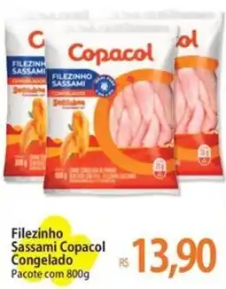 Atacadão Filezinho Sassami Copacol Congelado Pacote oferta