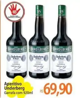 Atacadão Aperitivo Underberg Garrafa oferta