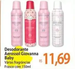 Atacadão Desodorante Aerossol Giovanna Baby oferta