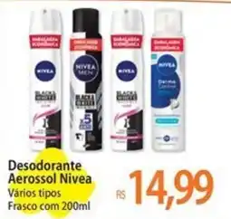 Atacadão Desodorante Aerossol Nivea Vários tipos Frasco oferta