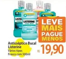 Atacadão Antisséptico Bucal Listerine oferta