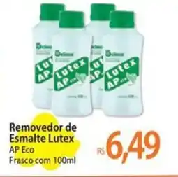 Atacadão Removedor de Esmalte Lutex AP Eco Frasco oferta