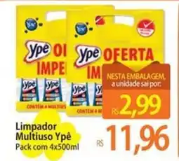 Atacadão Limpador Multiuso Ypê oferta