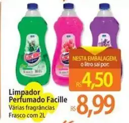 Atacadão Limpador Perfumado Facille Várias fragrâncias Frasco oferta