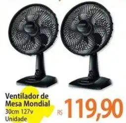 Atacadão Ventilador de Mesa Mondial oferta