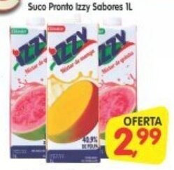 Cercadão Suco Pronto Izzy Sabores 1L oferta