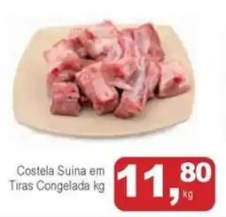 Mineirão Atacarejo Costela Suina em Tiras Congelada oferta
