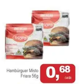 Mineirão Atacarejo Hambúrguer Misto Friara oferta
