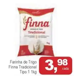 Mineirão Atacarejo Farinha de Trigo Finna Tradicional Tipo 1 oferta