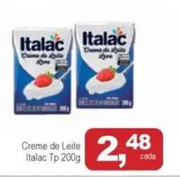 Mineirão Atacarejo Creme de Leite Italac Tp oferta