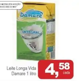 Mineirão Atacarejo Leite Longa Vida Damare oferta